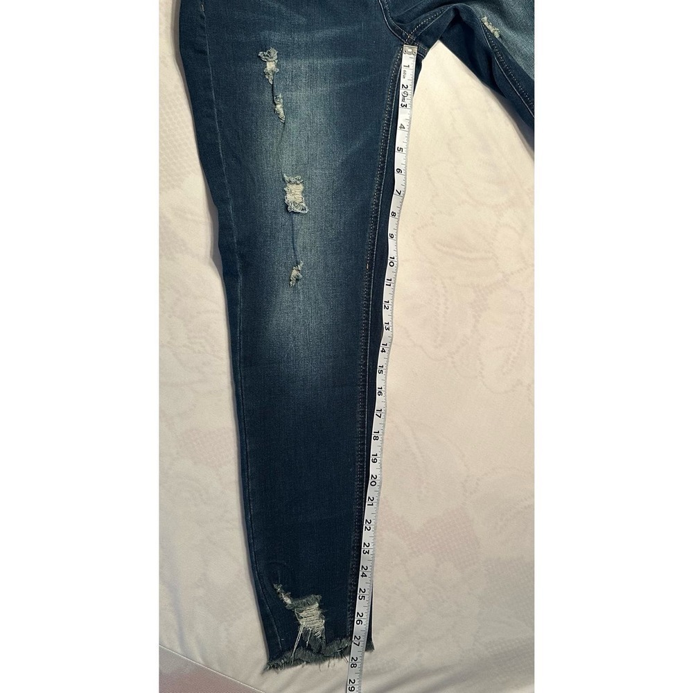 Suzanne Betro Super Destroyed Jeans Sz 6 NWT - Picture 2 of 12